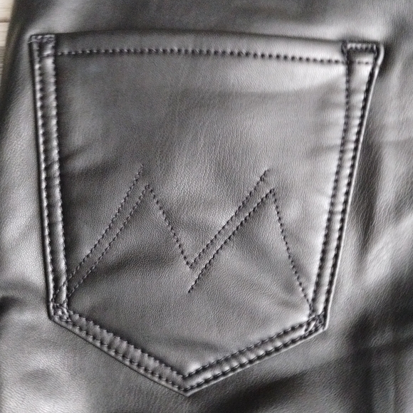 Mother The Insider Ankle Faux Show Leather Pants 29 - Picture 6 of 15